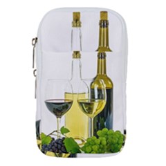 White Wine Red Wine The Bottle Waist Pouch (small) by Ket1n9