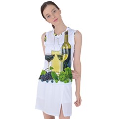 White Wine Red Wine The Bottle Women s Sleeveless Sports Top by Ket1n9