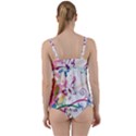 Butterfly Vector Art Twist Front Tankini Set View2