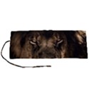 African Lion Mane Close Eyes Roll Up Canvas Pencil Holder (S) View1