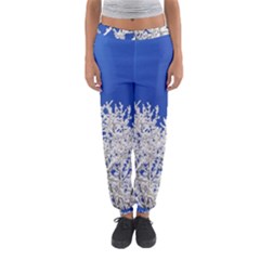 Crown Aesthetic Branches Hoarfrost Women s Jogger Sweatpants by Ket1n9