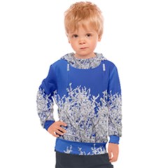 Crown Aesthetic Branches Hoarfrost Kids  Hooded Pullover by Ket1n9