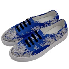 Crown Aesthetic Branches Hoarfrost Men s Classic Low Top Sneakers by Ket1n9