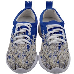 Crown Aesthetic Branches Hoarfrost Kids Athletic Shoes by Ket1n9