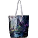 Fantastic World Fantasy Painting Full Print Rope Handle Tote (Small) View1