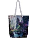 Fantastic World Fantasy Painting Full Print Rope Handle Tote (Small) View2