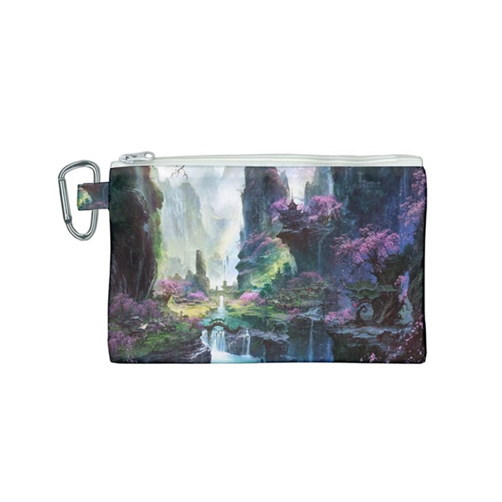 Fantastic World Fantasy Painting Canvas Cosmetic Bag (Small)