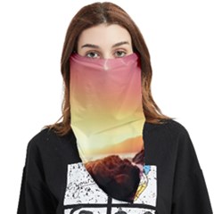 California Sea Ocean Pacific Face Covering Bandana (triangle) by Ket1n9