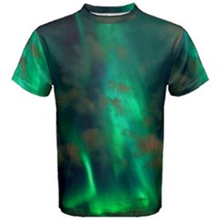 Northern-lights-plasma-sky Men s Cotton T-shirt by Ket1n9