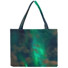 Northern-lights-plasma-sky Mini Tote Bag by Ket1n9