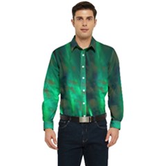 Northern-lights-plasma-sky Men s Long Sleeve  Shirt by Ket1n9