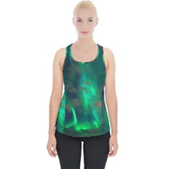 Northern-lights-plasma-sky Piece Up Tank Top by Ket1n9