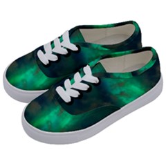 Northern-lights-plasma-sky Kids  Classic Low Top Sneakers by Ket1n9