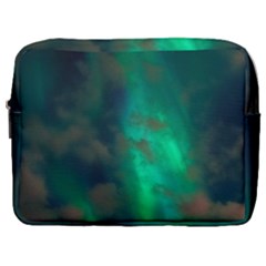 Northern-lights-plasma-sky Make Up Pouch (large)