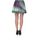 Aurora Stars Sky Mountains Snow Aurora Borealis Skater Skirt View2