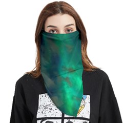 Northern-lights-plasma-sky Face Covering Bandana (triangle)