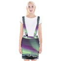 Aurora Stars Sky Mountains Snow Aurora Borealis Braces Suspender Skirt View1