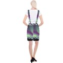 Aurora Stars Sky Mountains Snow Aurora Borealis Braces Suspender Skirt View2