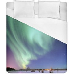 Aurora Borealis Alaska Space Duvet Cover (california King Size) by Ket1n9