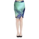 Aurora Borealis Alaska Space Midi Wrap Pencil Skirt View1