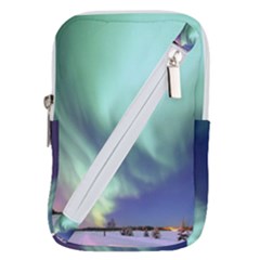 Aurora Borealis Alaska Space Belt Pouch Bag (small) by Ket1n9