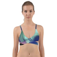 Aurora Borealis Alaska Space Wrap Around Bikini Top by Ket1n9