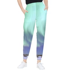 Aurora Borealis Alaska Space Women s Tapered Pants by Ket1n9