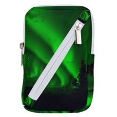 Aurora Borealis Northern Lights Belt Pouch Bag (small) by Ket1n9