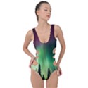 Aurora Borealis Northern Lights Side Cut Out Swimsuit View1