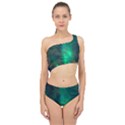 Northern Lights Plasma Sky Spliced Up Two Piece Swimsuit View1