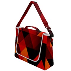 Abstract Triangle Wallpaper Box Up Messenger Bag by Ket1n9