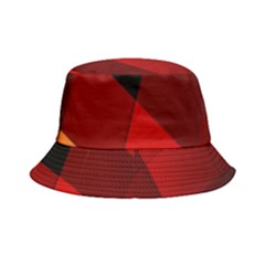 Abstract Triangle Wallpaper Bucket Hat by Ket1n9