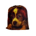 Cute 3d Dog Drawstring Pouch (XL) View1