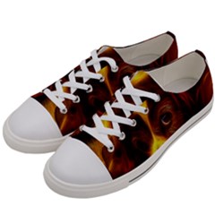 Cute 3d Dog Women s Low Top Canvas Sneakers by Ket1n9