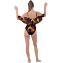 Cute 3d Dog Drape Piece Swimsuit View2