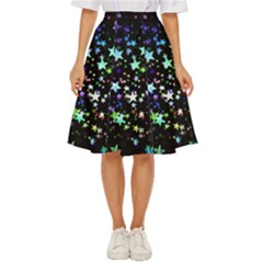 Christmas Star Gloss Lights Light Classic Short Skirt by Ket1n9