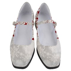 Christmas Star Snowflake Women s Mary Jane Shoes by Ket1n9