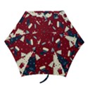 Flat Design Christmas Pattern Collection Art Mini Folding Umbrellas View1