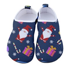 Colorful Funny Christmas Pattern Women s Sock-style Water Shoes by Ket1n9