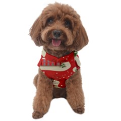 Christmas New Year Seamless Pattern Dog Sweater by Ket1n9