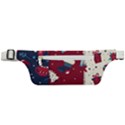 Flat Design Christmas Pattern Collection Art Active Waist Bag View1