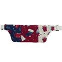 Flat Design Christmas Pattern Collection Art Active Waist Bag View2