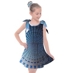 Data Computer Internet Online Kids  Tie Up Tunic Dress by Ket1n9