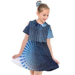 Data Computer Internet Online Kids  Short Sleeve Shirt Dress by Ket1n9