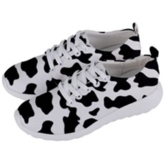 Animal Print Black And White Black Men s Lightweight Sports Shoes by Ket1n9