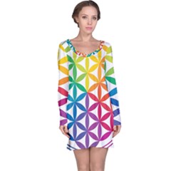 Heart Energy Medicine Long Sleeve Nightdress by Ket1n9