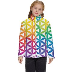 Heart Energy Medicine Kids  Puffer Bubble Jacket Coat by Ket1n9