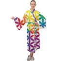 Heart Energy Medicine Maxi Velvet Kimono View1