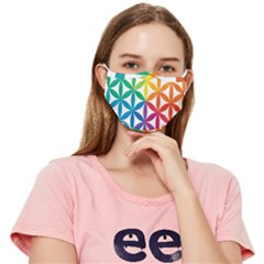 Heart Energy Medicine Fitted Cloth Face Mask (adult) by Ket1n9