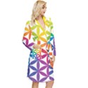 Heart Energy Medicine Long Sleeve Velvet Robe View3